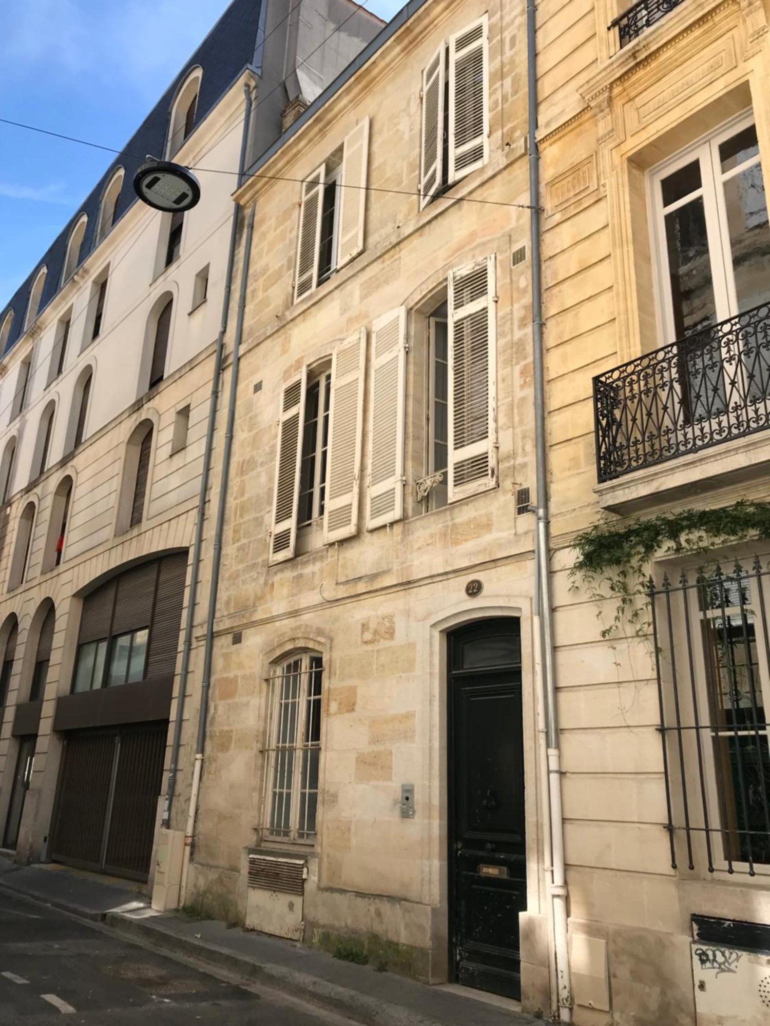 Studio De 30 M2 Dans Le Triangle D'Or De Bordeaux Buitenkant foto